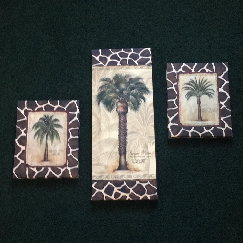Canvas palm tree pictures - Picture 1 of 3